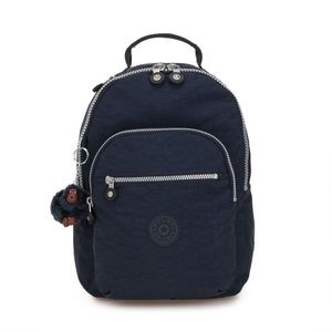 Kipling Seoul Go Backpack - Navy Blue NWT